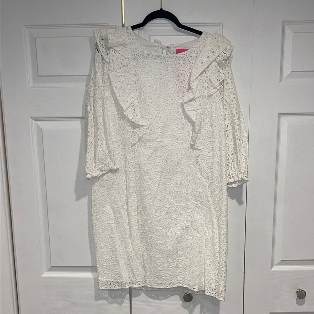 Lilly Pulitzer Eyelet White Dress